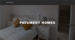 Desktop Screenshot of pavementhomes.com
