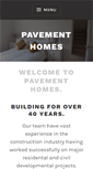 Mobile Screenshot of pavementhomes.com